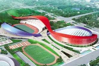 镇江家博会展馆:镇江体育会展中心